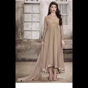 Beige size medium Indian dress